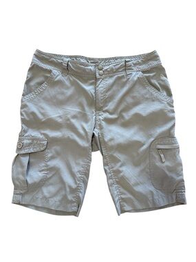 The North Face Light Tan Women’s Cargo Hiking Shorts, 6 Pockets Sz 10 Gorepore